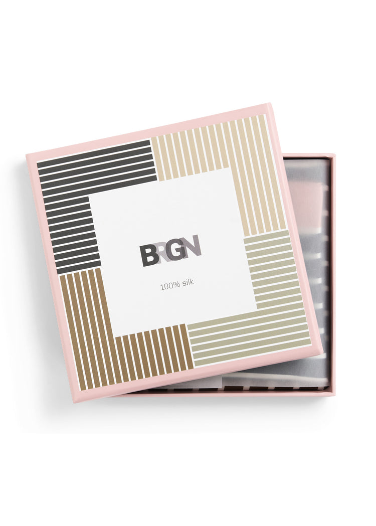 BRGN Rainbow Silk Scarf Accessories 650 Lotus