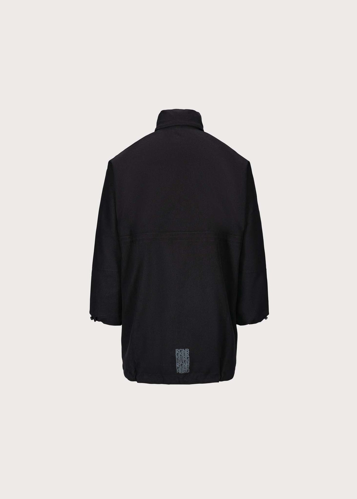 BRGN Regnbyge Anorak Coats 095 New Black