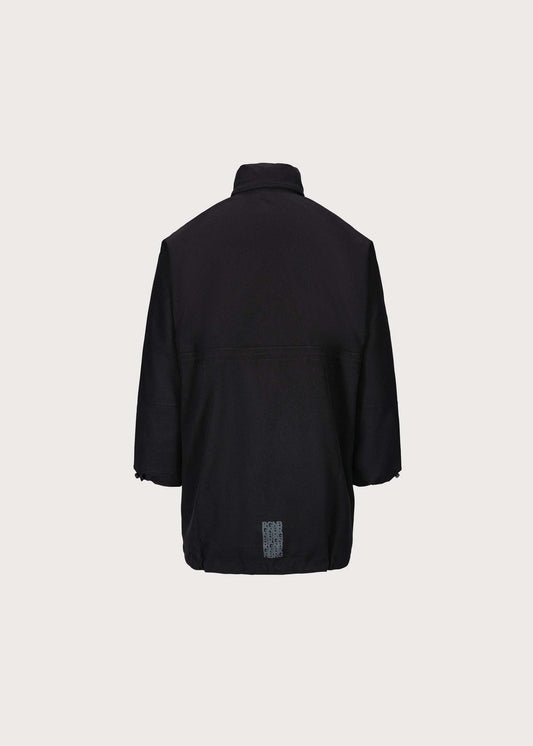 BRGN Regnbyge Anorak Coats 095 New Black