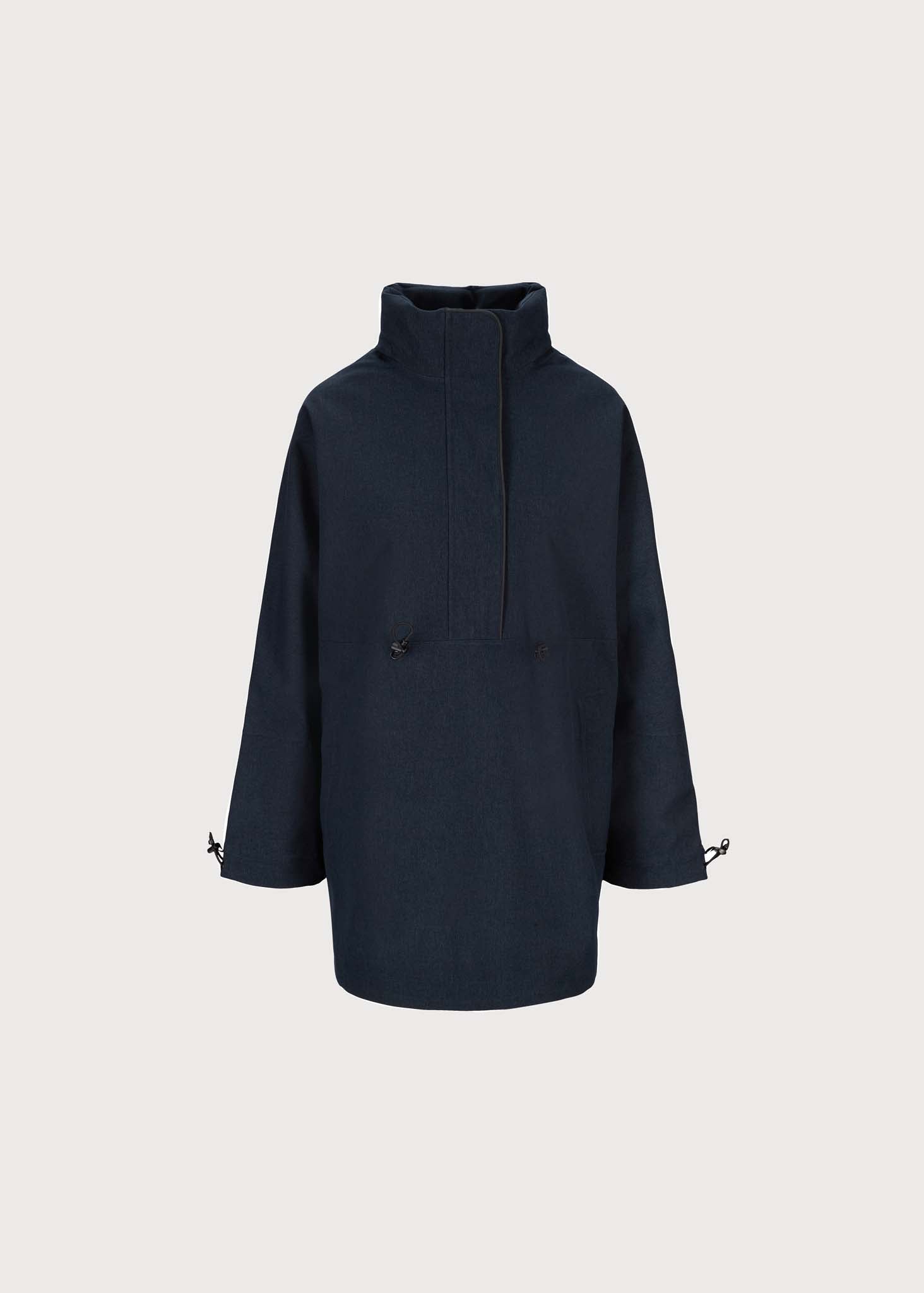 BRGN Regnbyge Anorak Coats 795 Dark Navy