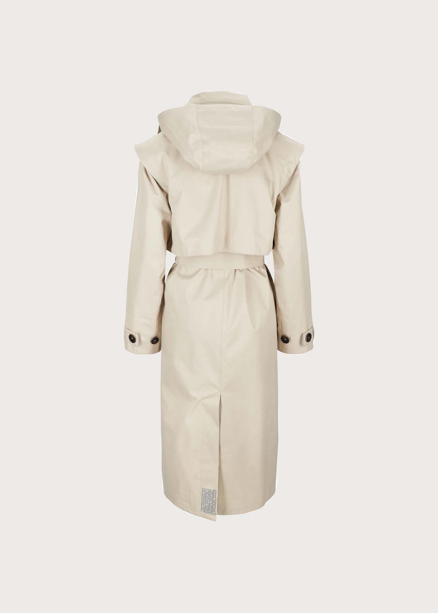 BRGN Regndråpe Trench Coat Coats 135 Sand