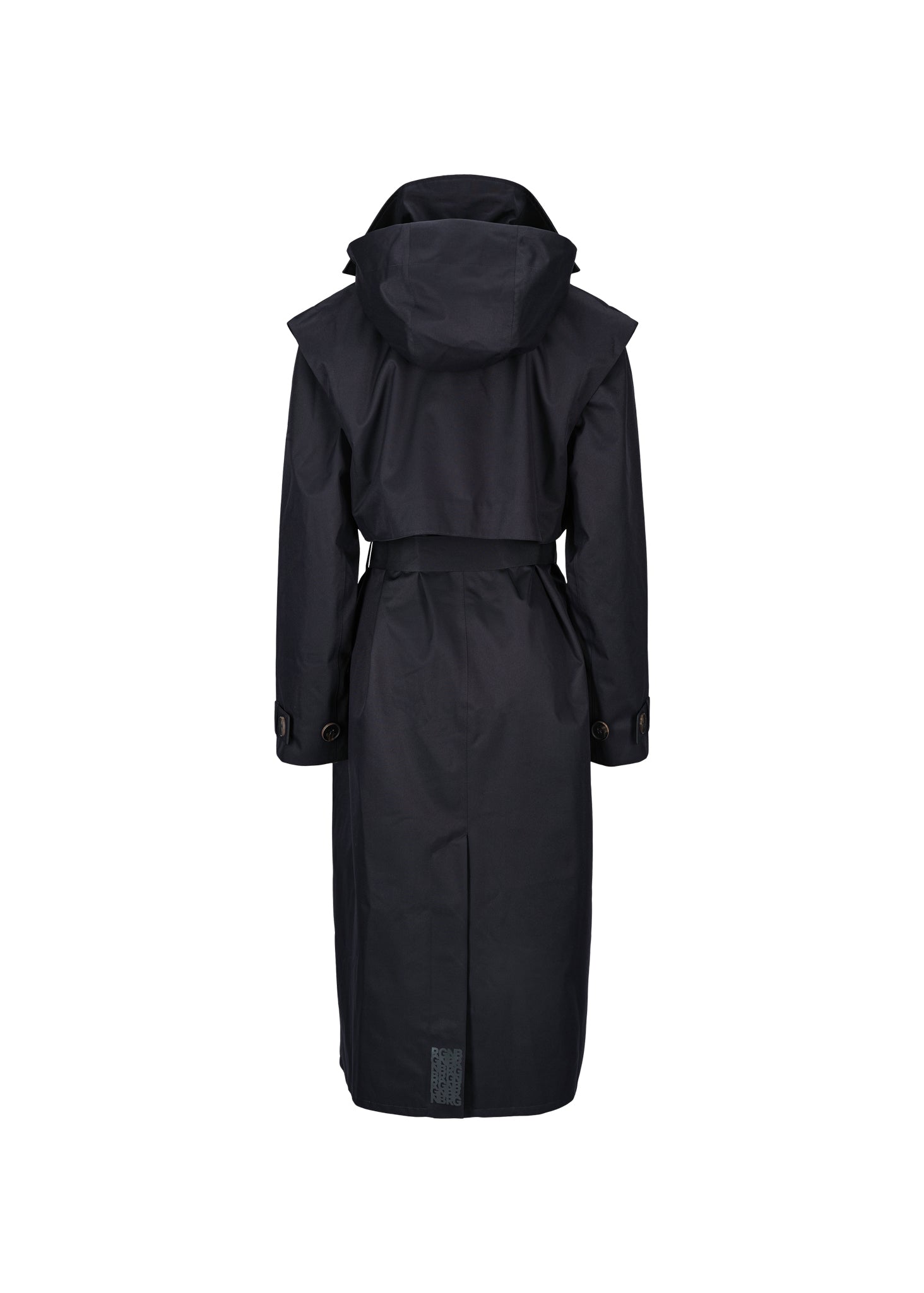 BRGN Regndråpe Trench Coat Coats 795 Dark Navy