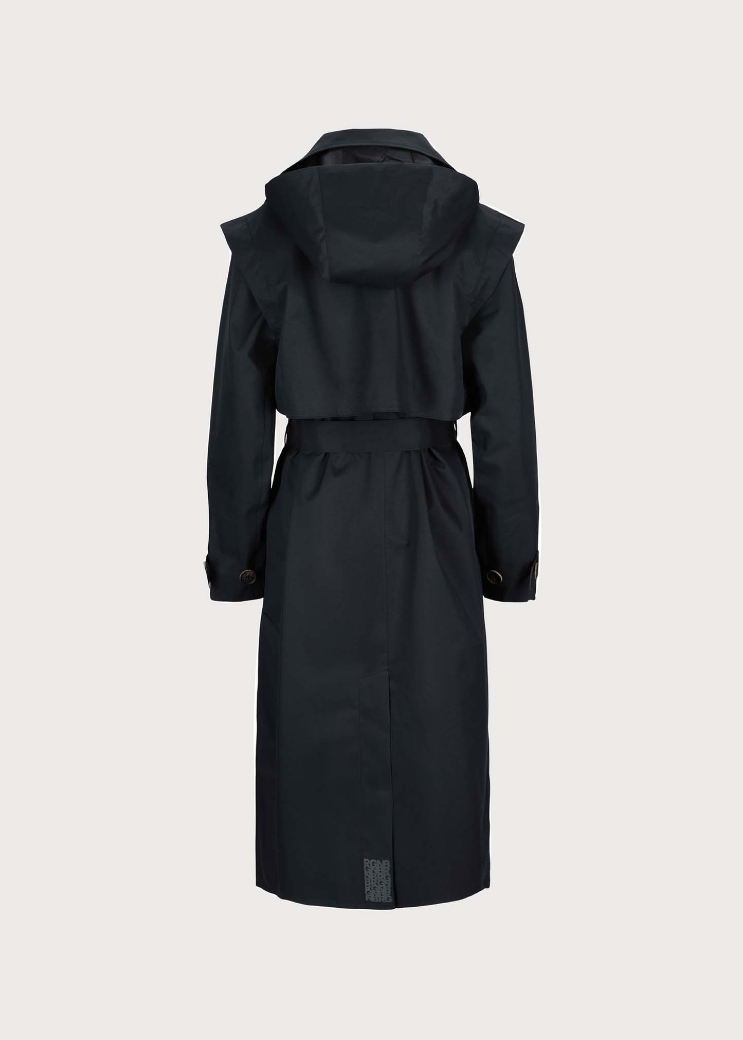 BRGN Regndråpe Trench Coat Coats 795 Dark Navy