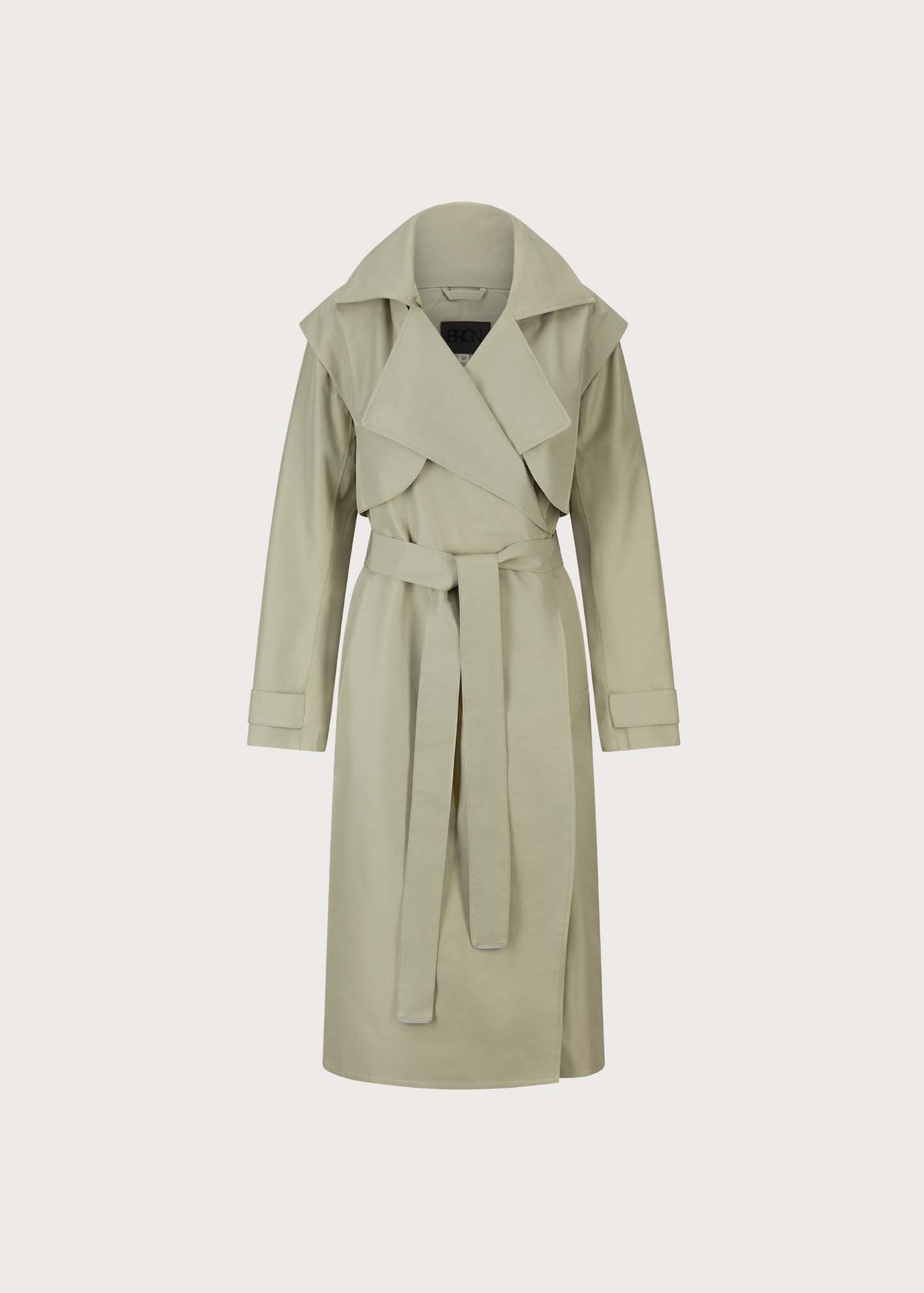 BRGN Regndråpe Trench Coat Coats 830 Green