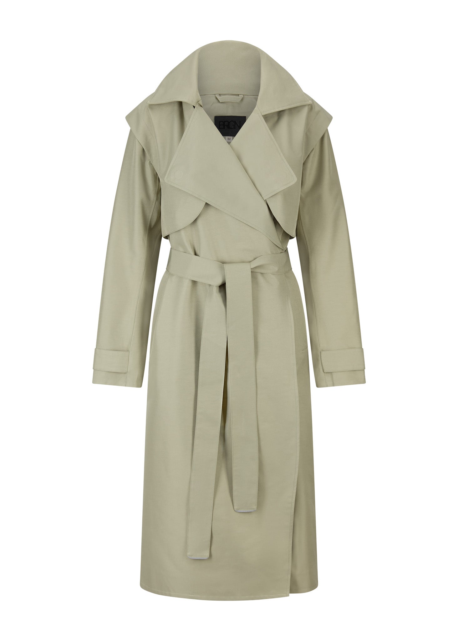 BRGN Regndråpe Trench Coat Coats 830 Green