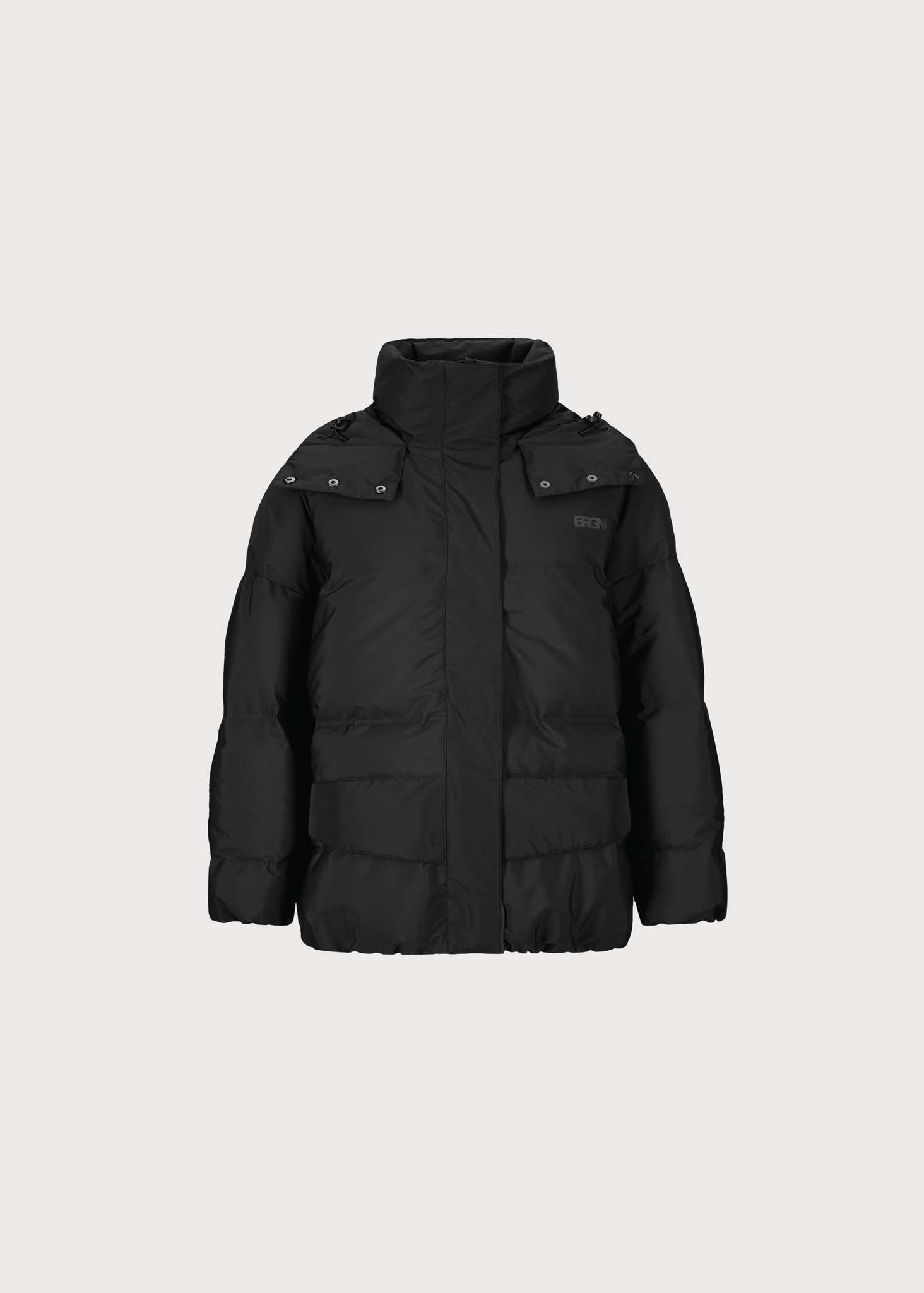 BRGN Regnskyll Bomber Jacket Coats 095 New Black