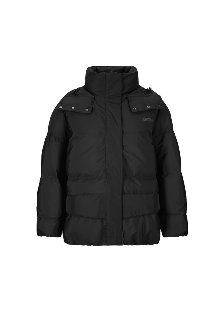 BRGN Regnskyll Bomber Jacket Coats 095 New Black