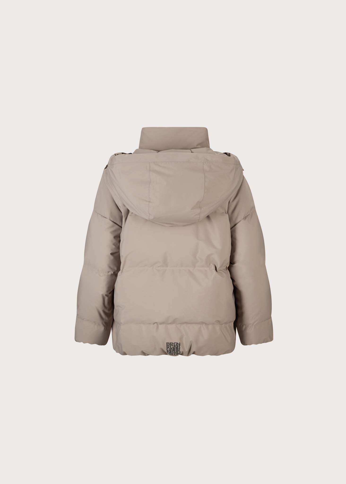 BRGN Regnskyll Bomber Jacket Coats 141 Taupe