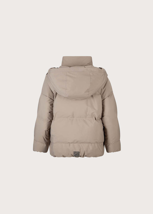BRGN Regnskyll Bomber Jacket Coats 141 Taupe