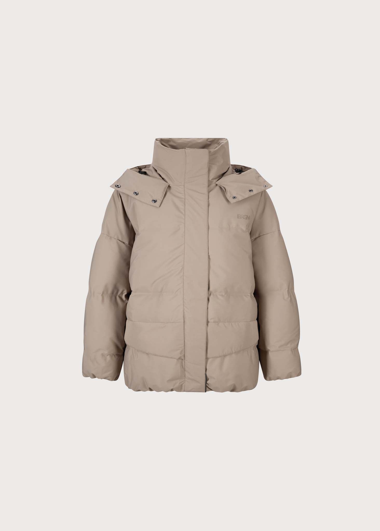 BRGN Regnskyll Bomber Jacket Coats 141 Taupe