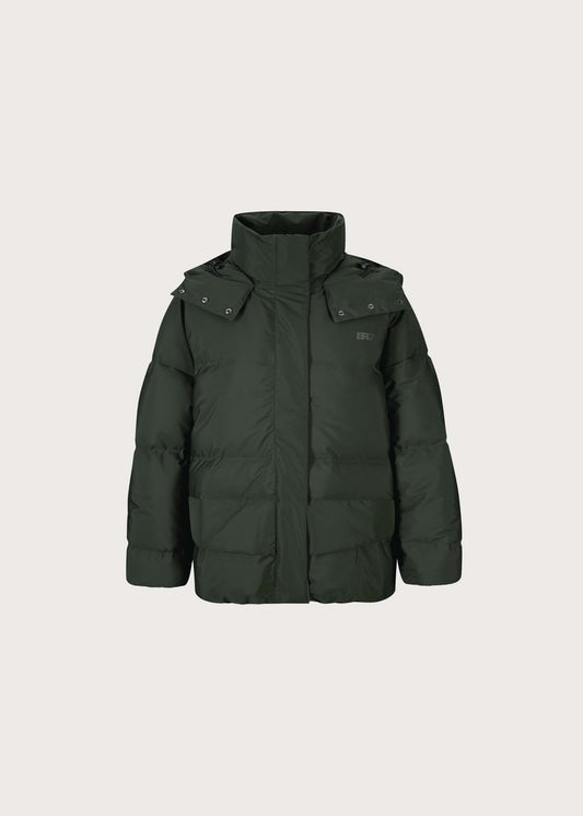 BRGN Regnskyll Bomber Jacket Coats 880 Rosin Dark Green