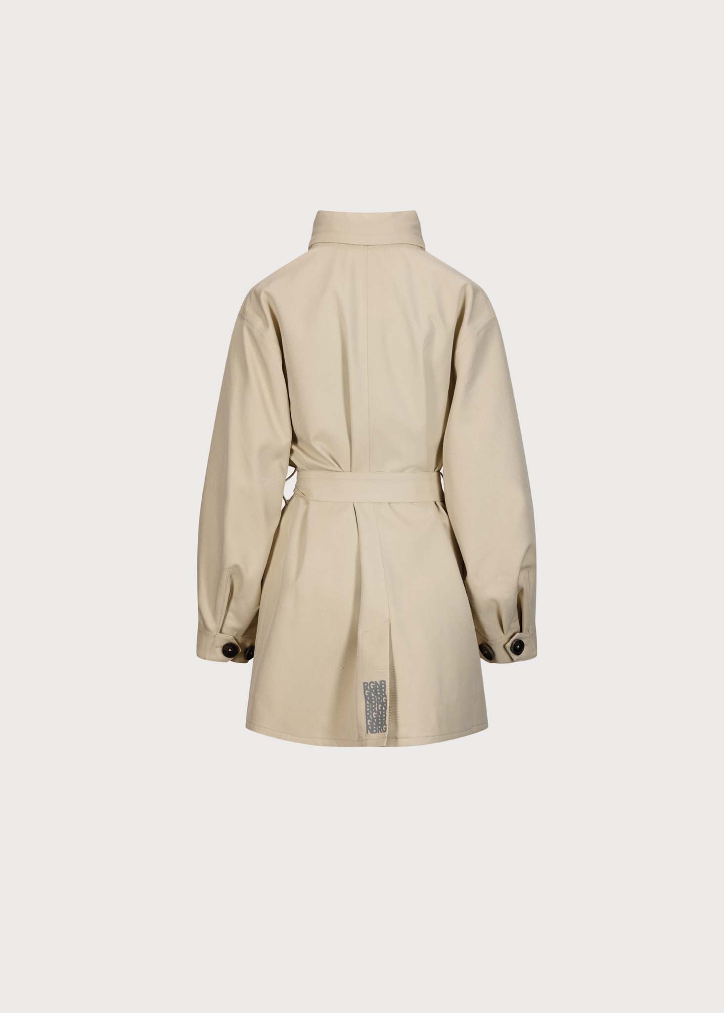 BRGN Rossby Coat Coats 132 Beige Denim