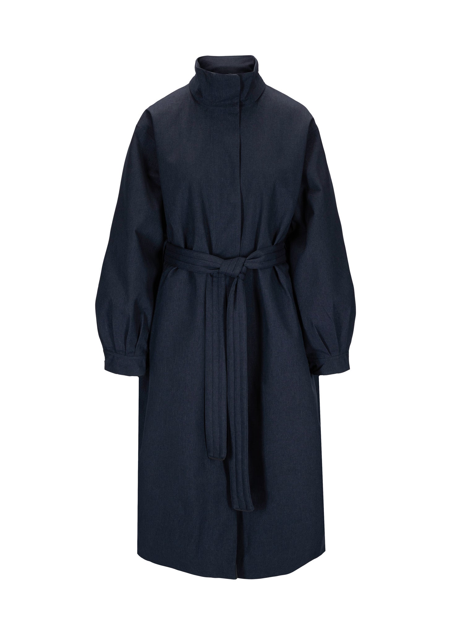 BRGN Rossby Maxi Coat Coats 795 Dark Navy