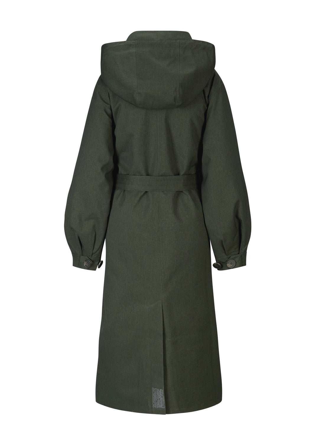 BRGN Rossby Maxi Coat Coats 880 Rosin Dark Green