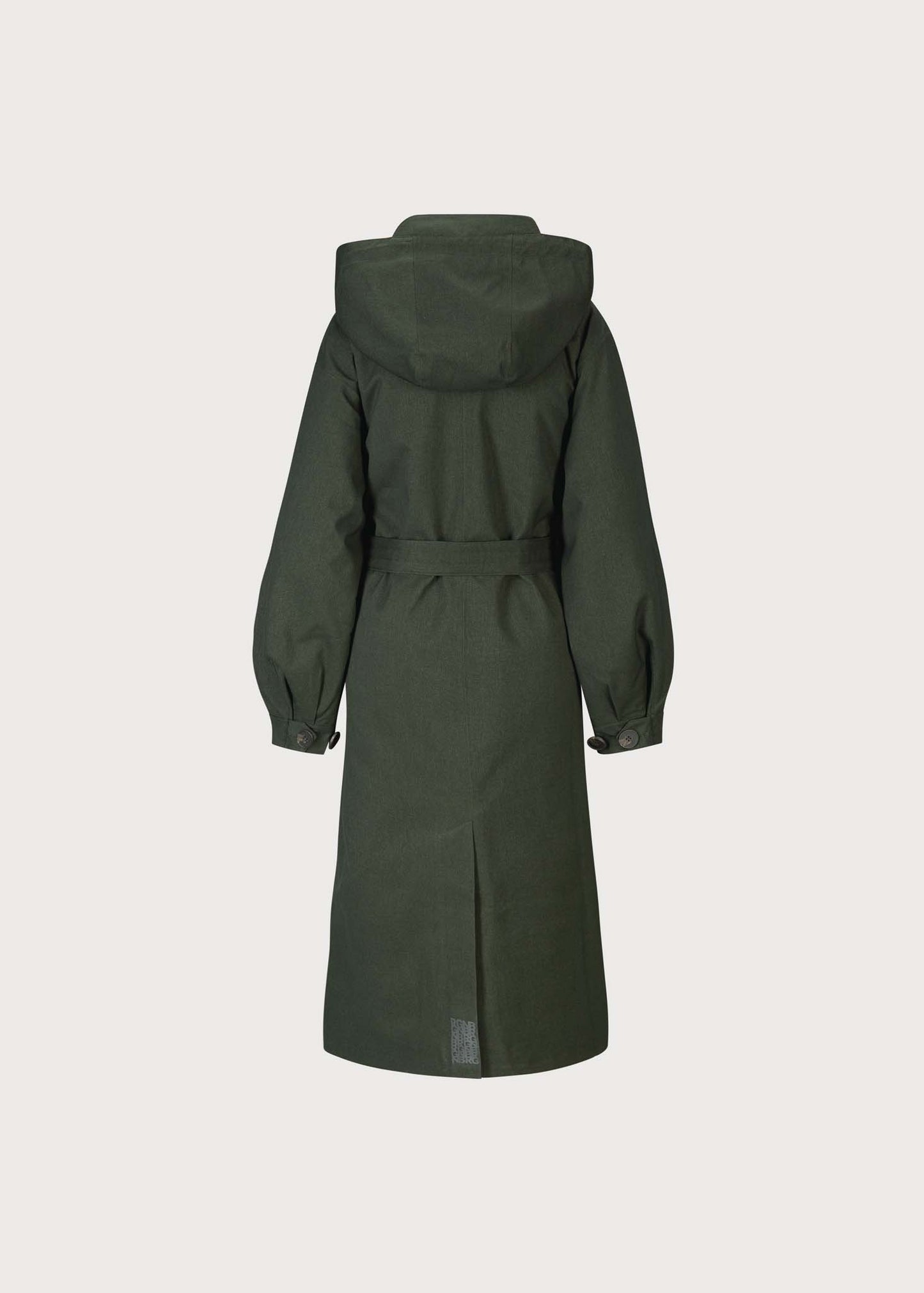 BRGN Rossby Maxi Coat Coats 880 Rosin Dark Green