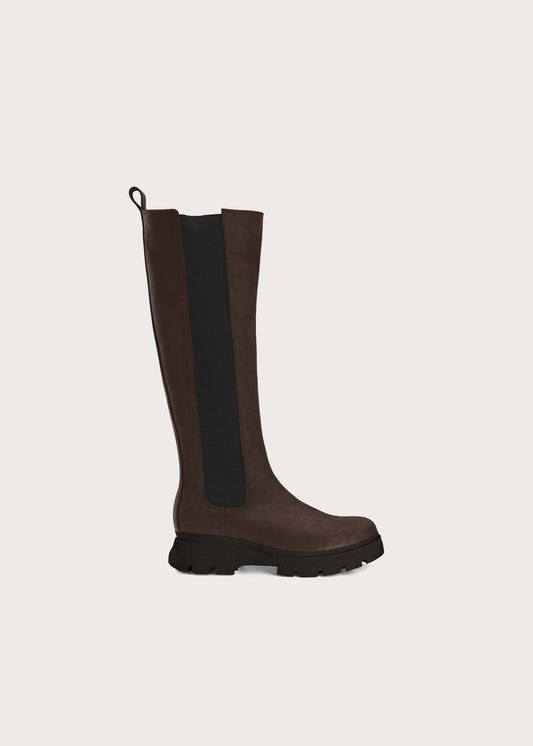 BRGN Slim High Boots Shoes 185 Brown