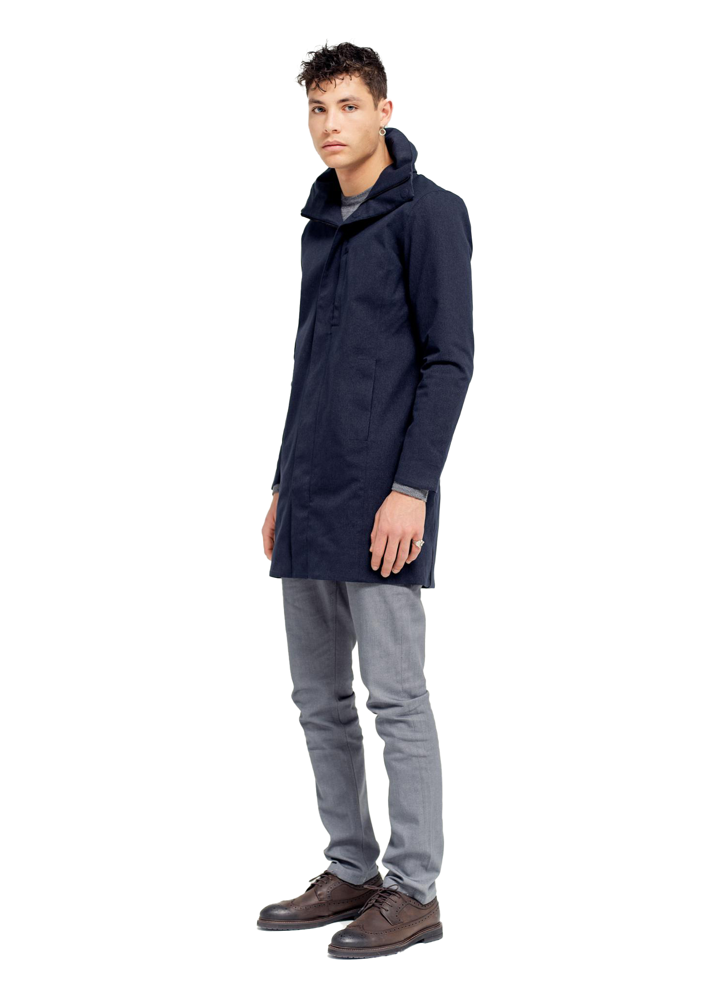 BRGN Sludd Coat Coats 795 Dark Navy