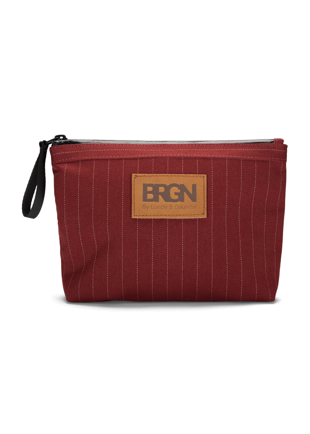 BRGN Small Pouch Accessories 471 Russet Pinstripe