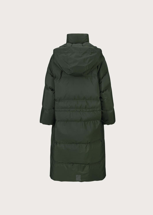 BRGN Snøfall coat Coats 880 Rosin Dark Green