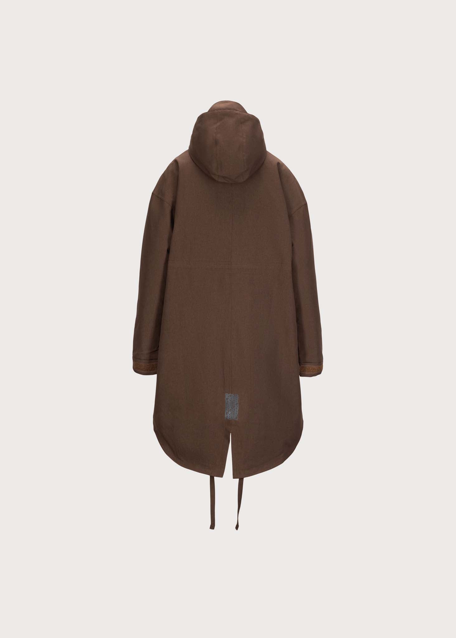 BRGN Snøstorm Parka Coats 187 Chocolate Brown
