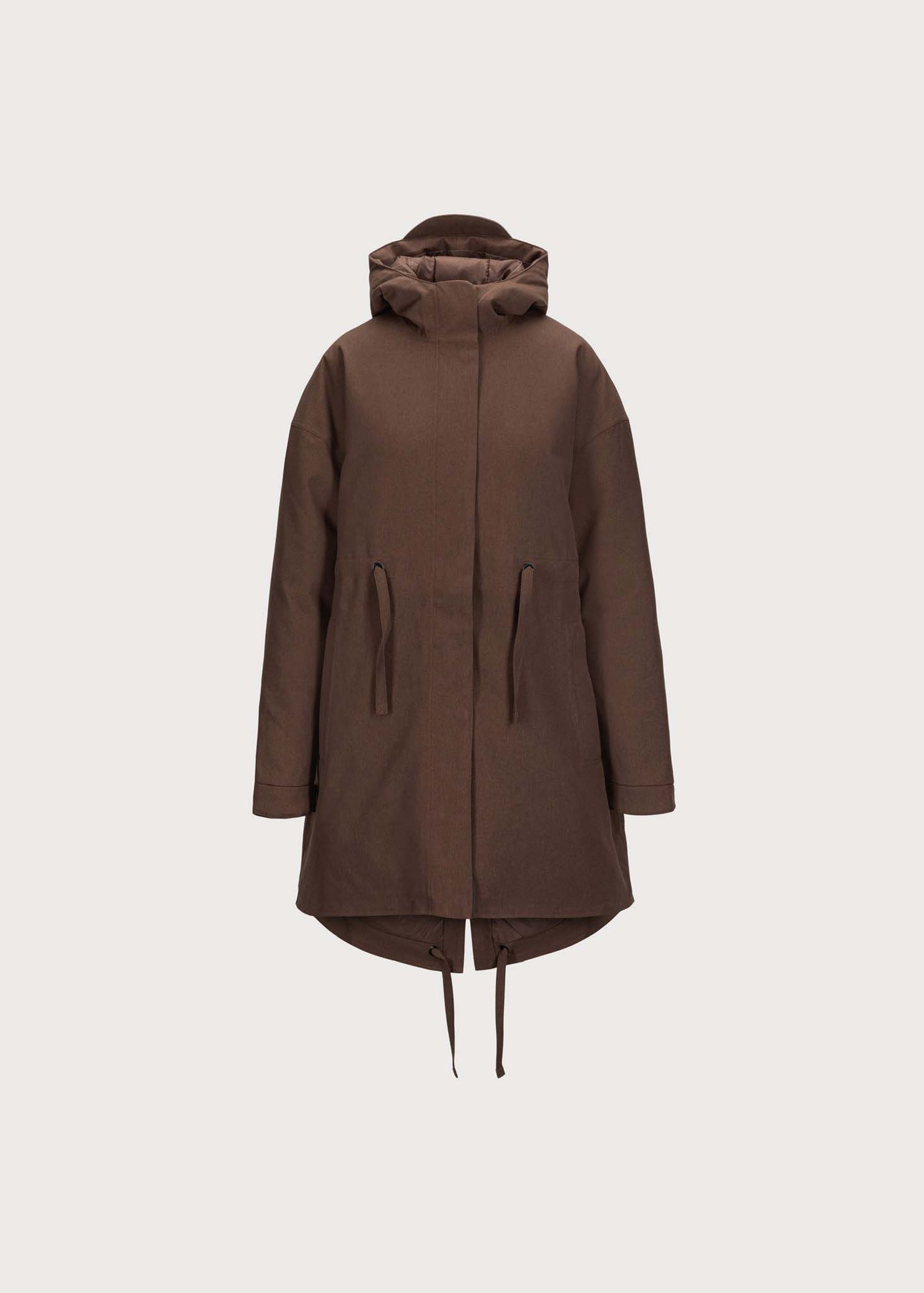 BRGN Snøstorm Parka Coats 187 Chocolate Brown