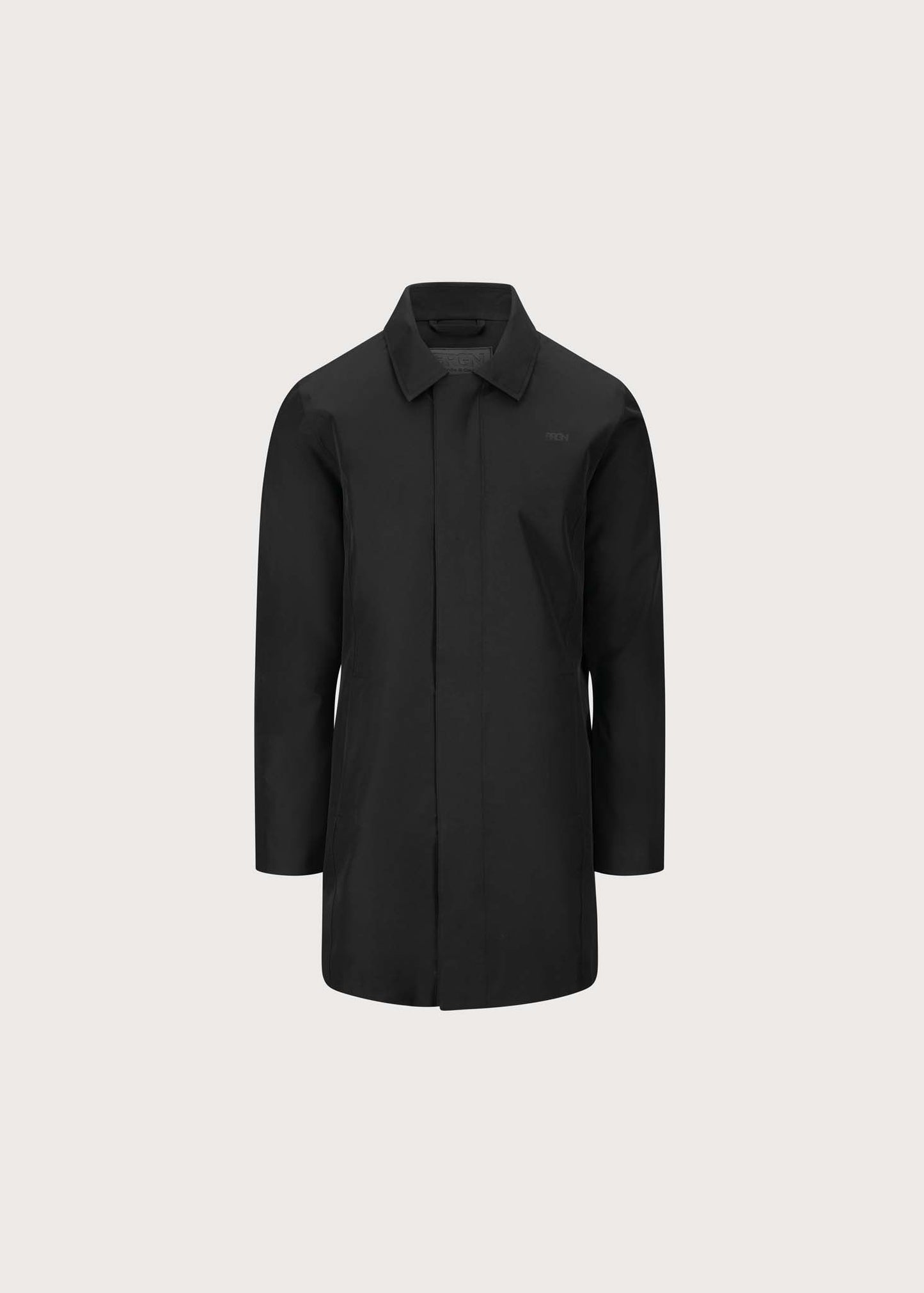 BRGN Søravind Coat Coats 095 New Black