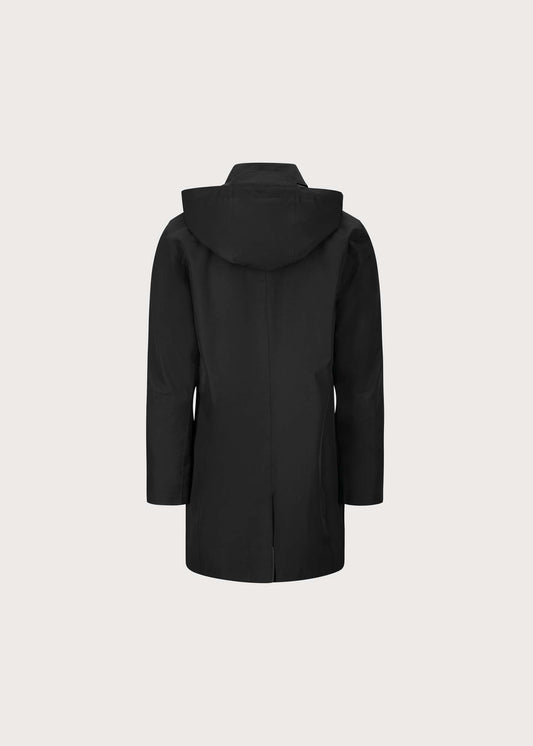 BRGN Søravind Coat Coats 095 New Black