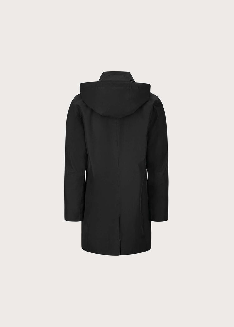 BRGN Søravind Coat Coats 095 New Black
