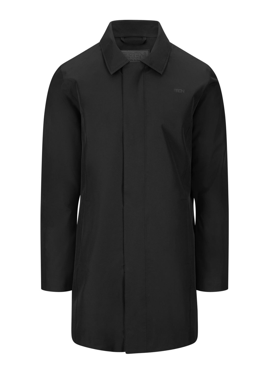 BRGN Søravind Coat Coats 095 New Black