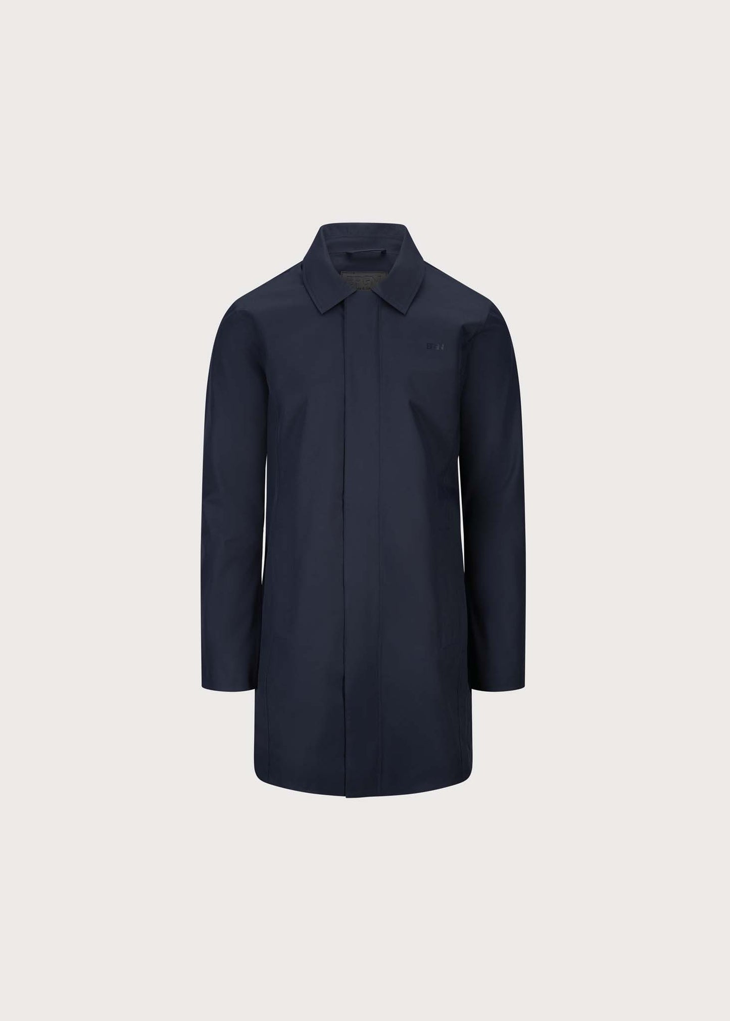 BRGN Søravind Coat Coats 795 Dark Navy