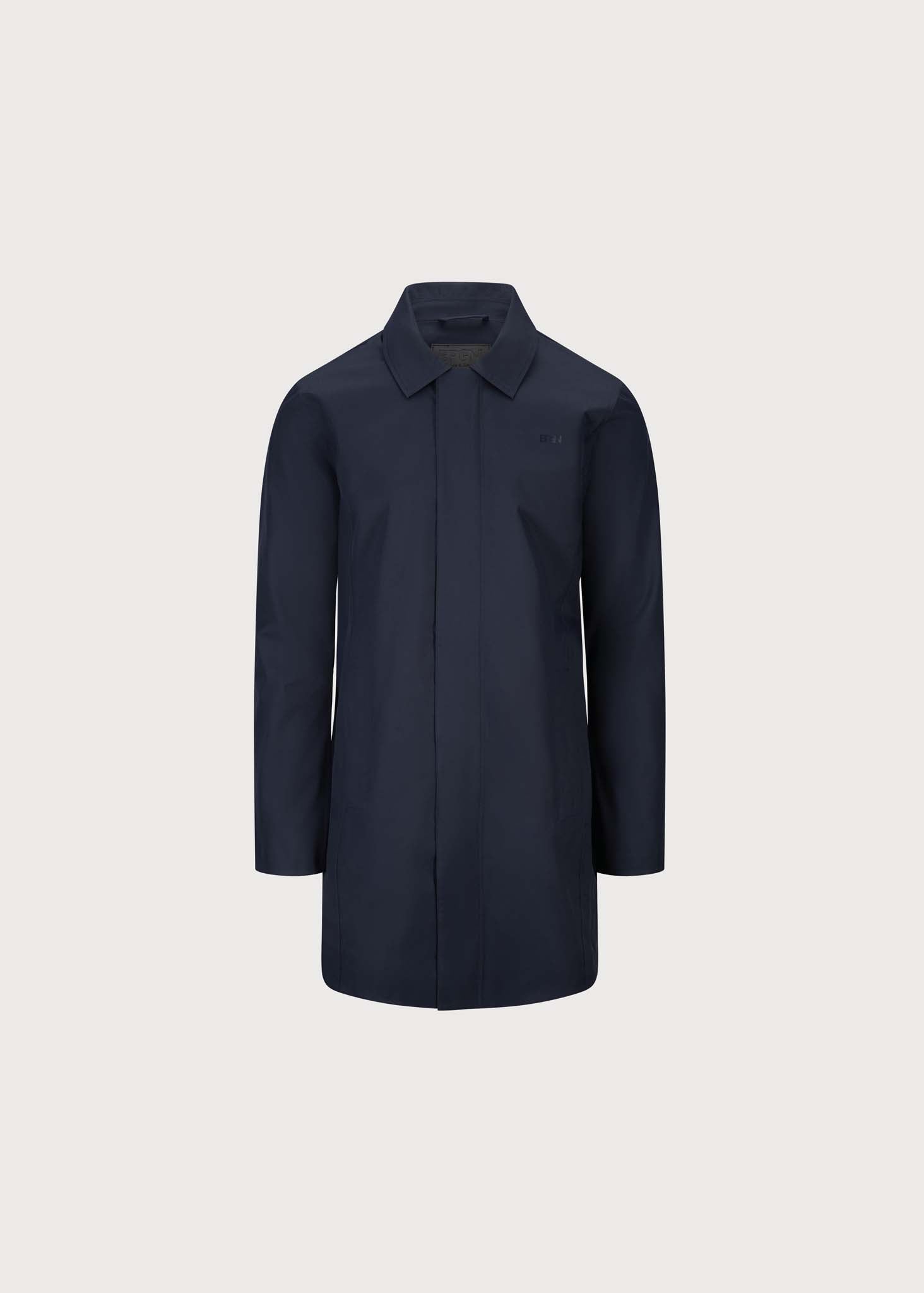 BRGN Søravind Coat Coats 795 Dark Navy