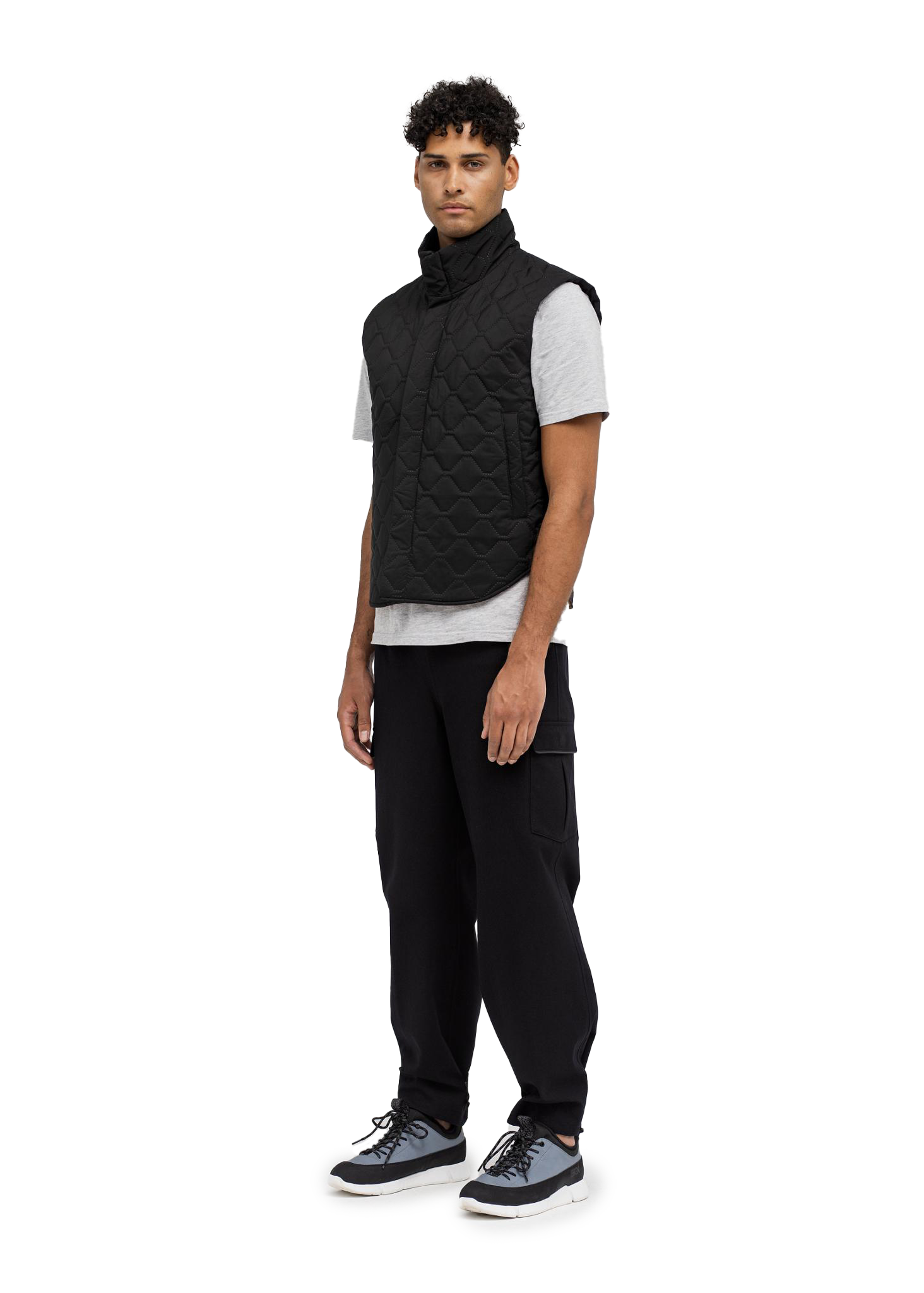 BRGN Sollys Vest Mens Coats 095 New Black