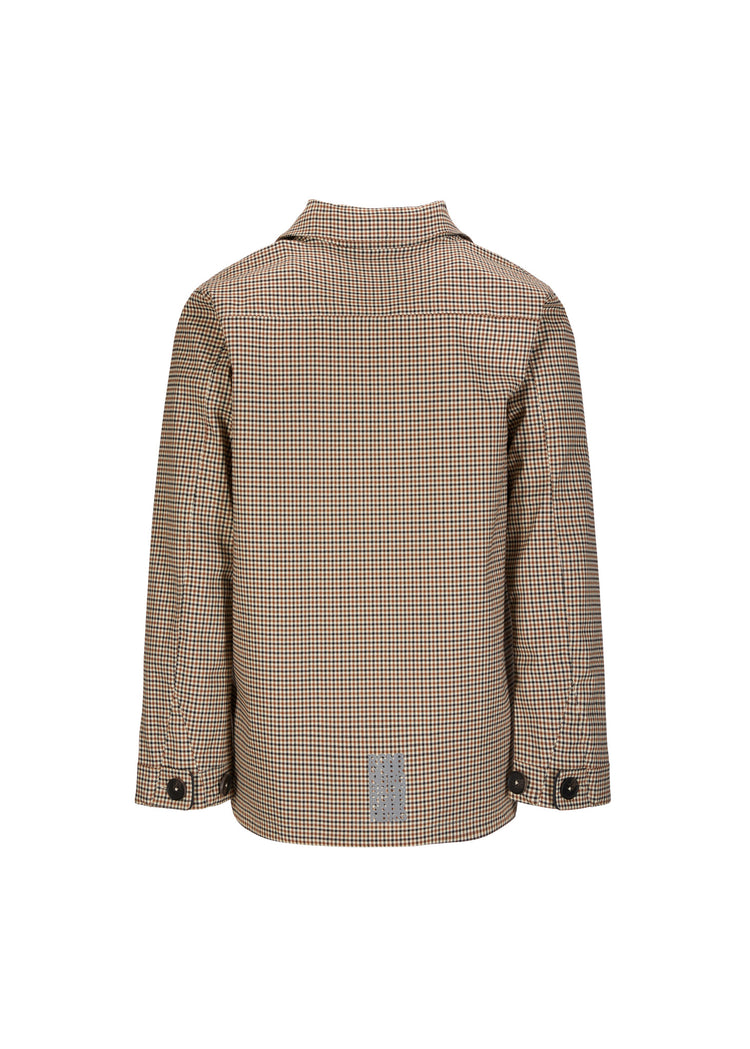 BRGN by Lunde & Gaundal Syklon Overshirt Jacket Coats 143 Check