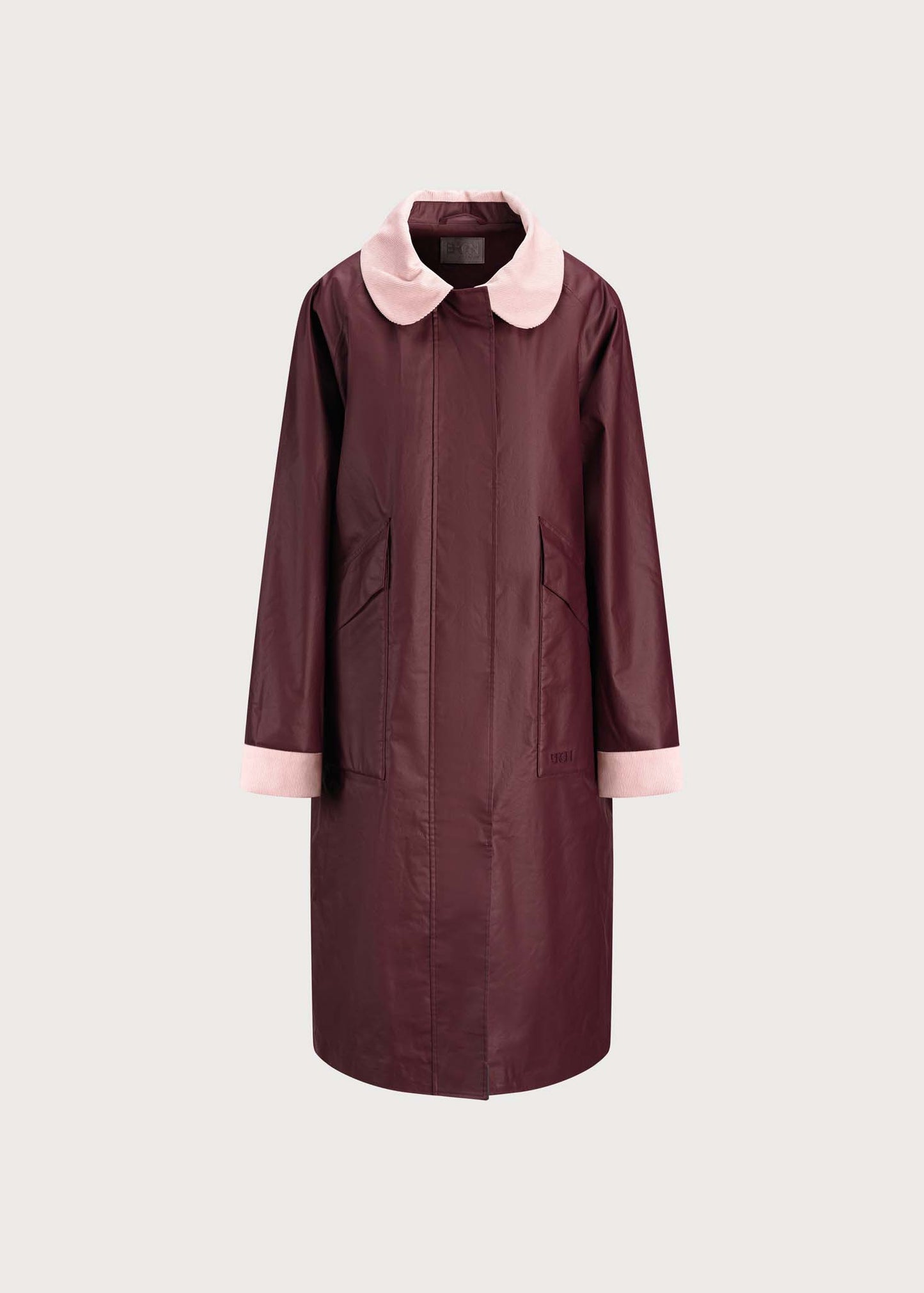 BRGN Tordenbrak Coat Coats 475 Wine Red