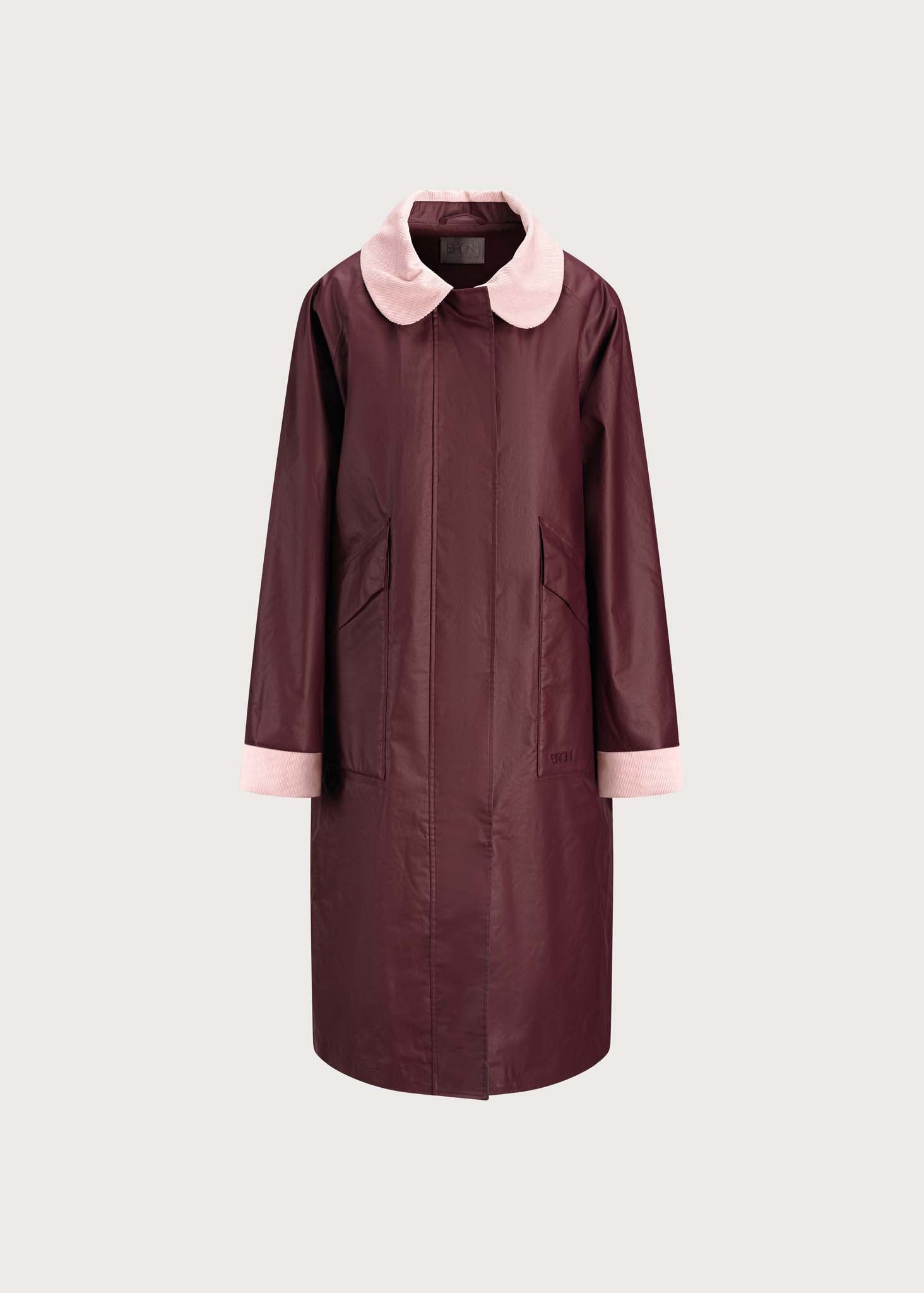 BRGN Tordenbrak Coat Coats 475 Wine Red