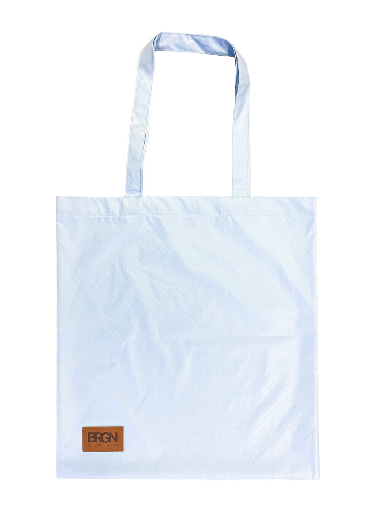 BRGN Tote Bag Marketing Material 710 Light Blue Sky