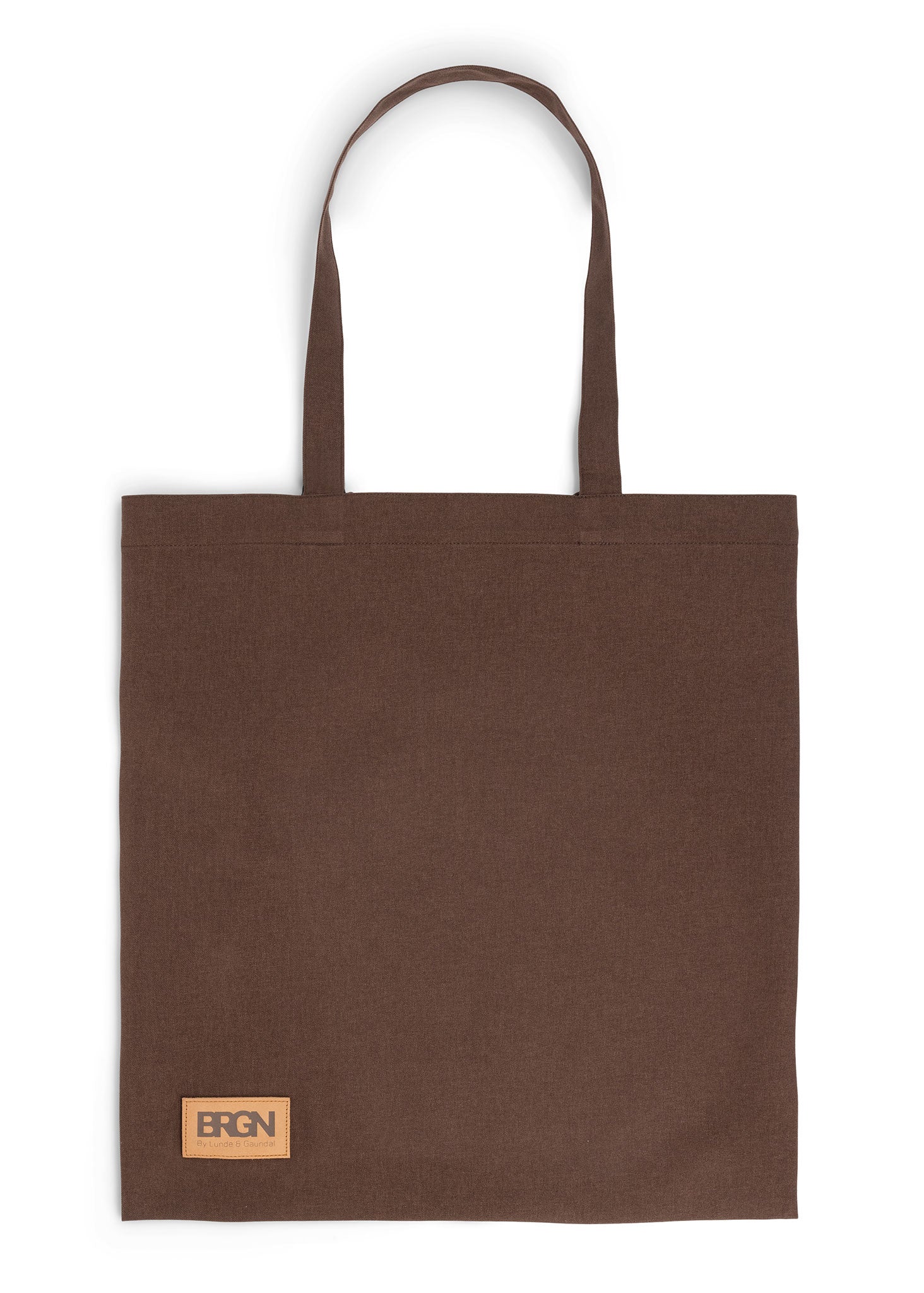 BRGN Tote Bag Marketing Material 187 Chocolate Brown