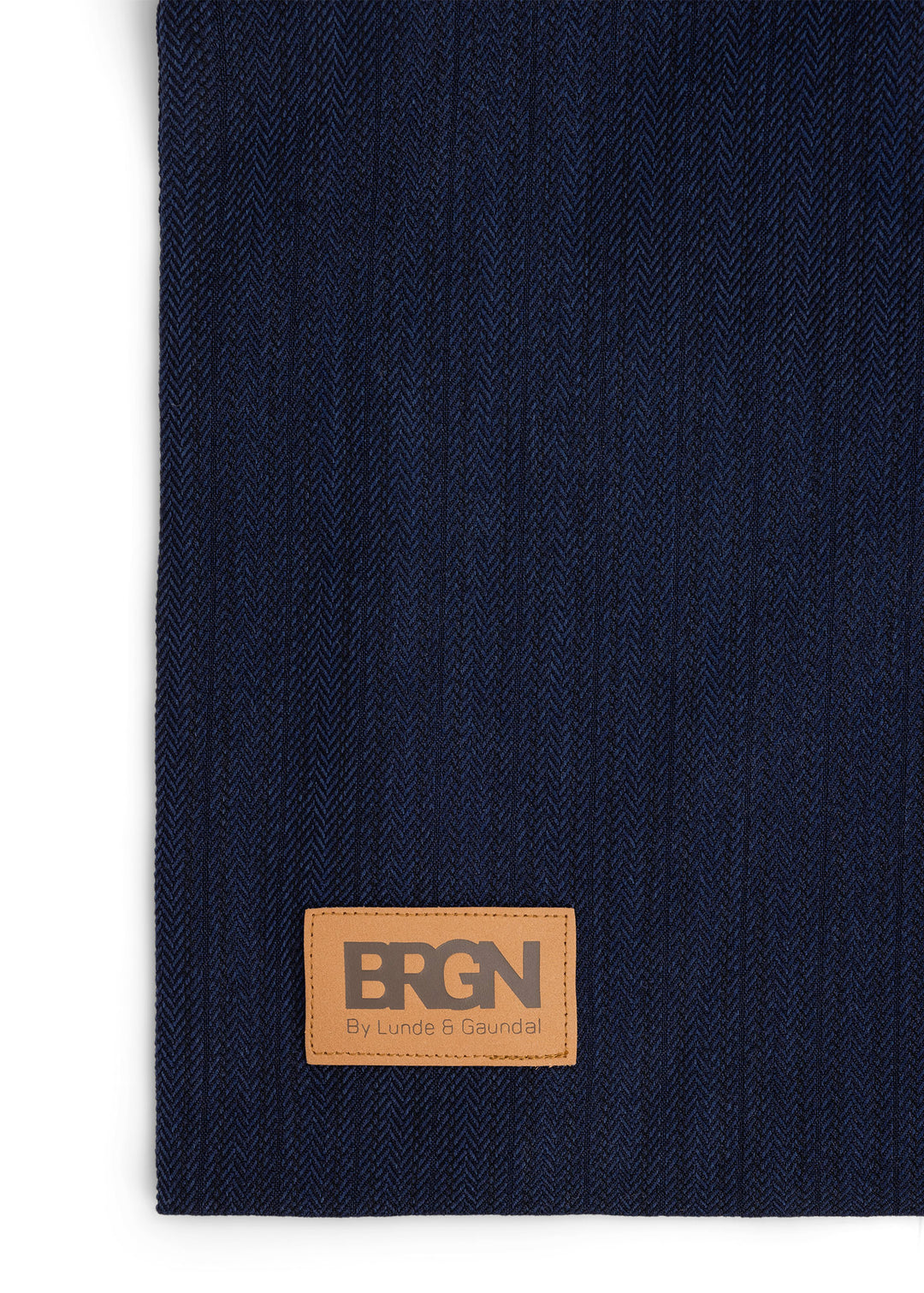 BRGN Tote Bag Marketing Material 770 Blue Tweed
