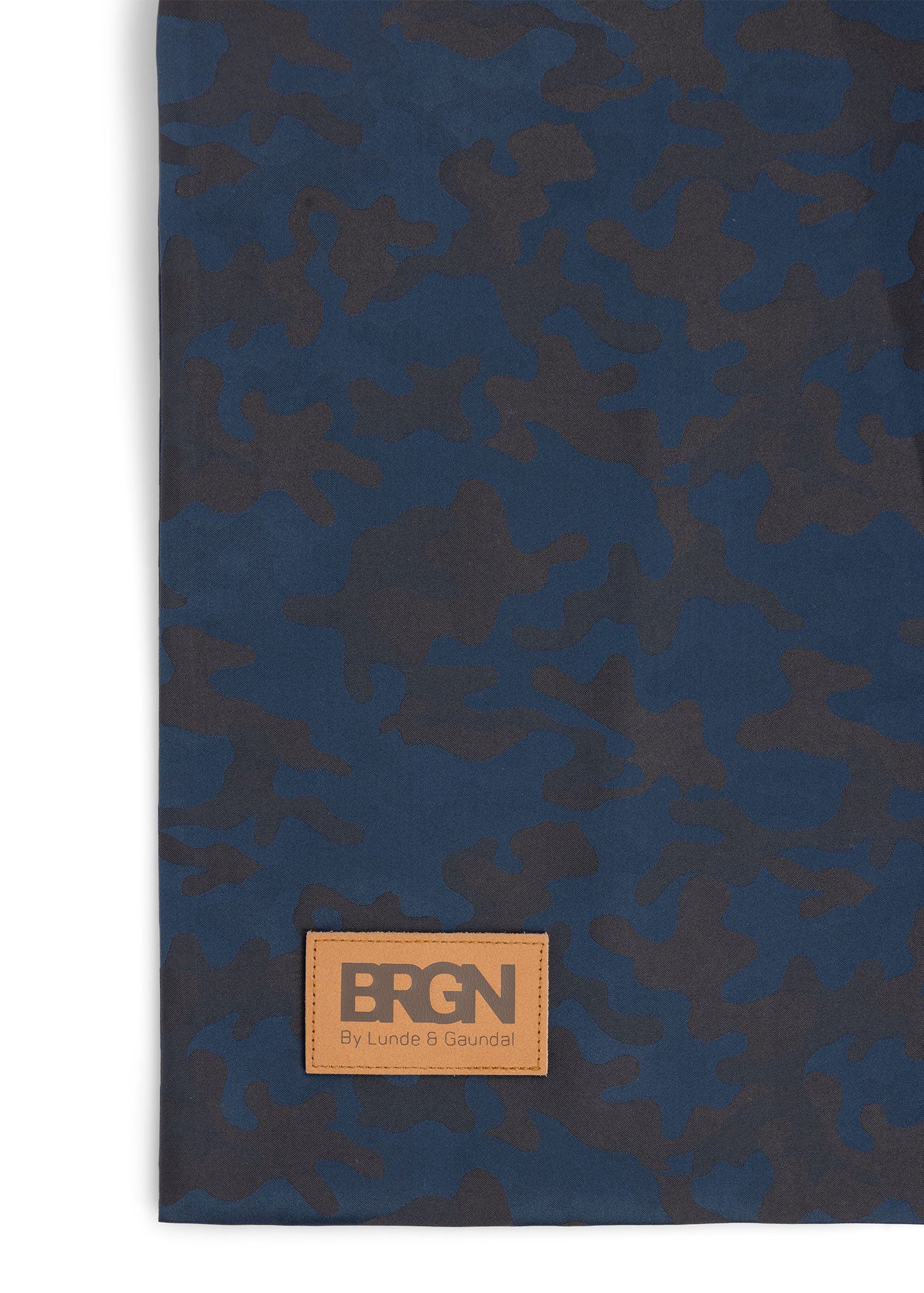 BRGN Tote Bag Marketing Material 978 Blue Jaquard
