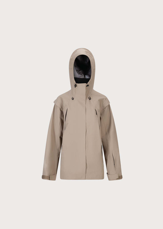 BRGN SNOW Ulriken 3L Jacket Coats 141 Taupe