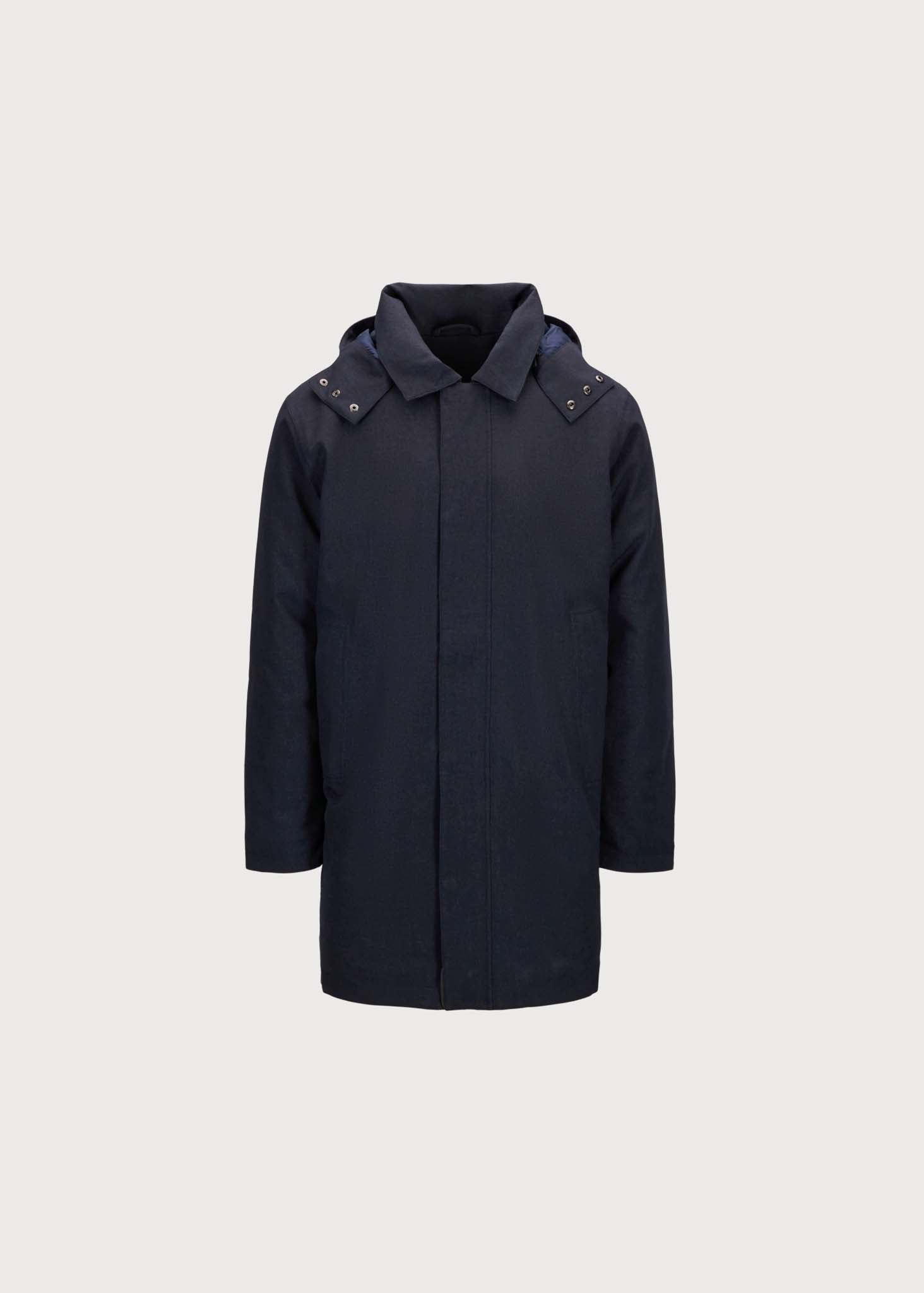 BRGN Vestavind Coat Coats 795 Dark Navy
