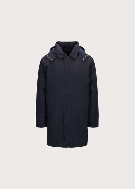 BRGN Vestavind Coat Coats 795 Dark Navy