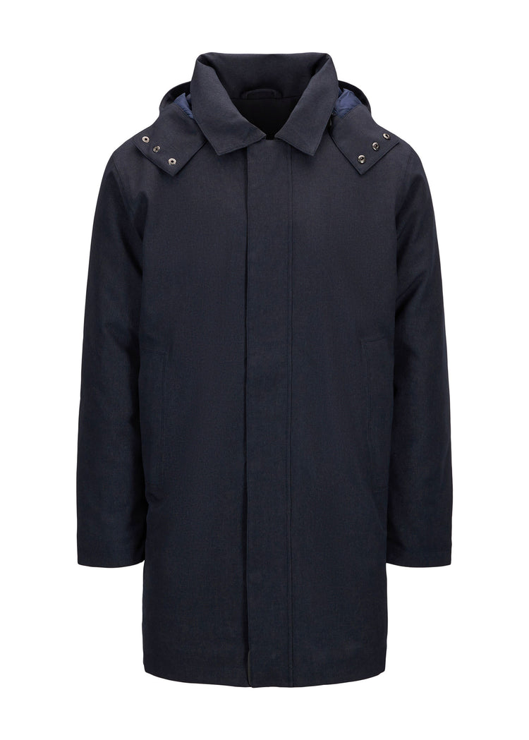 BRGN Vestavind Coat Coats 795 Dark Navy
