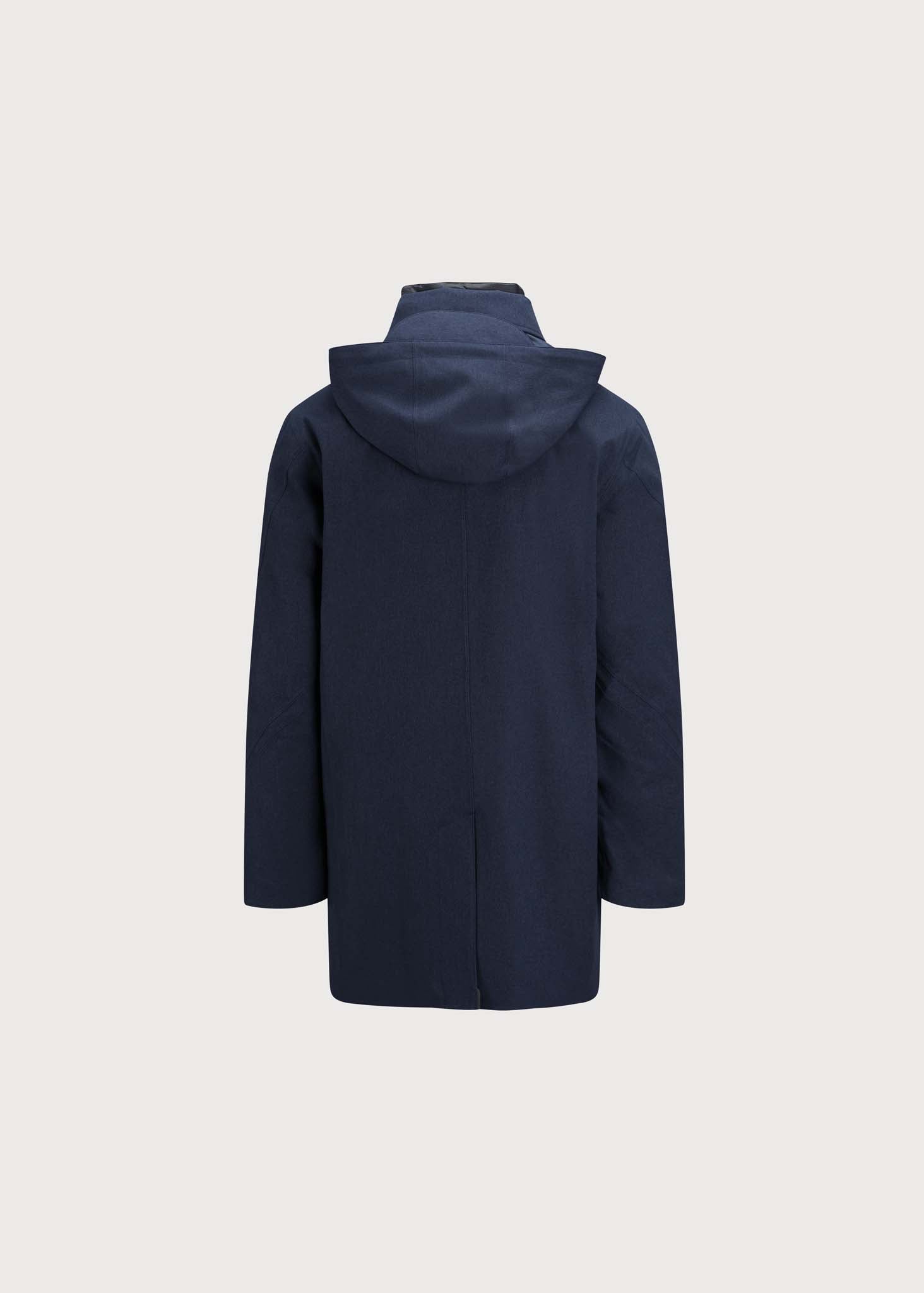 BRGN Vinterfrost Coat Coats 795 Dark Navy