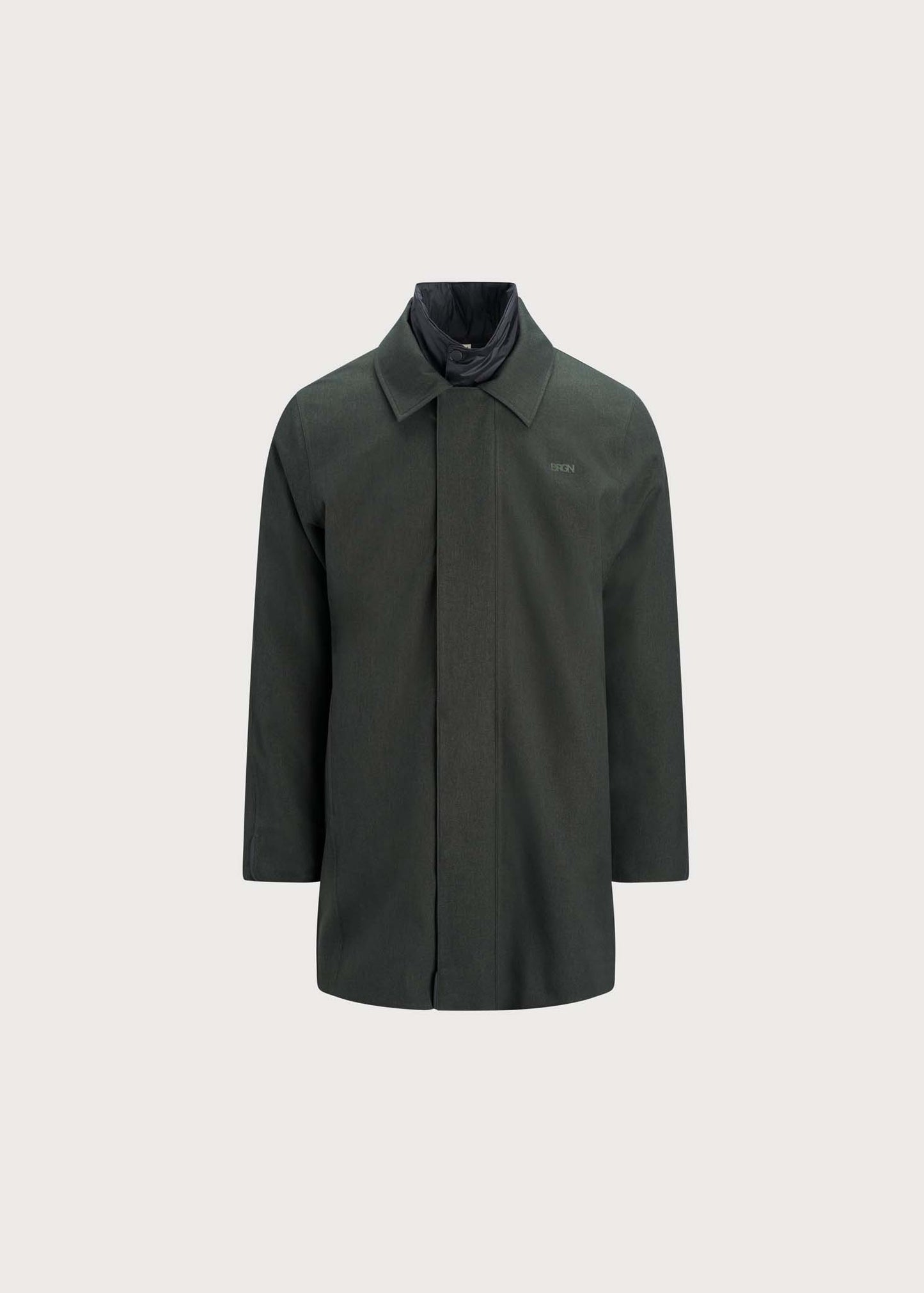 BRGN Vinterfrost Coat Coats 880 Rosin Dark Green