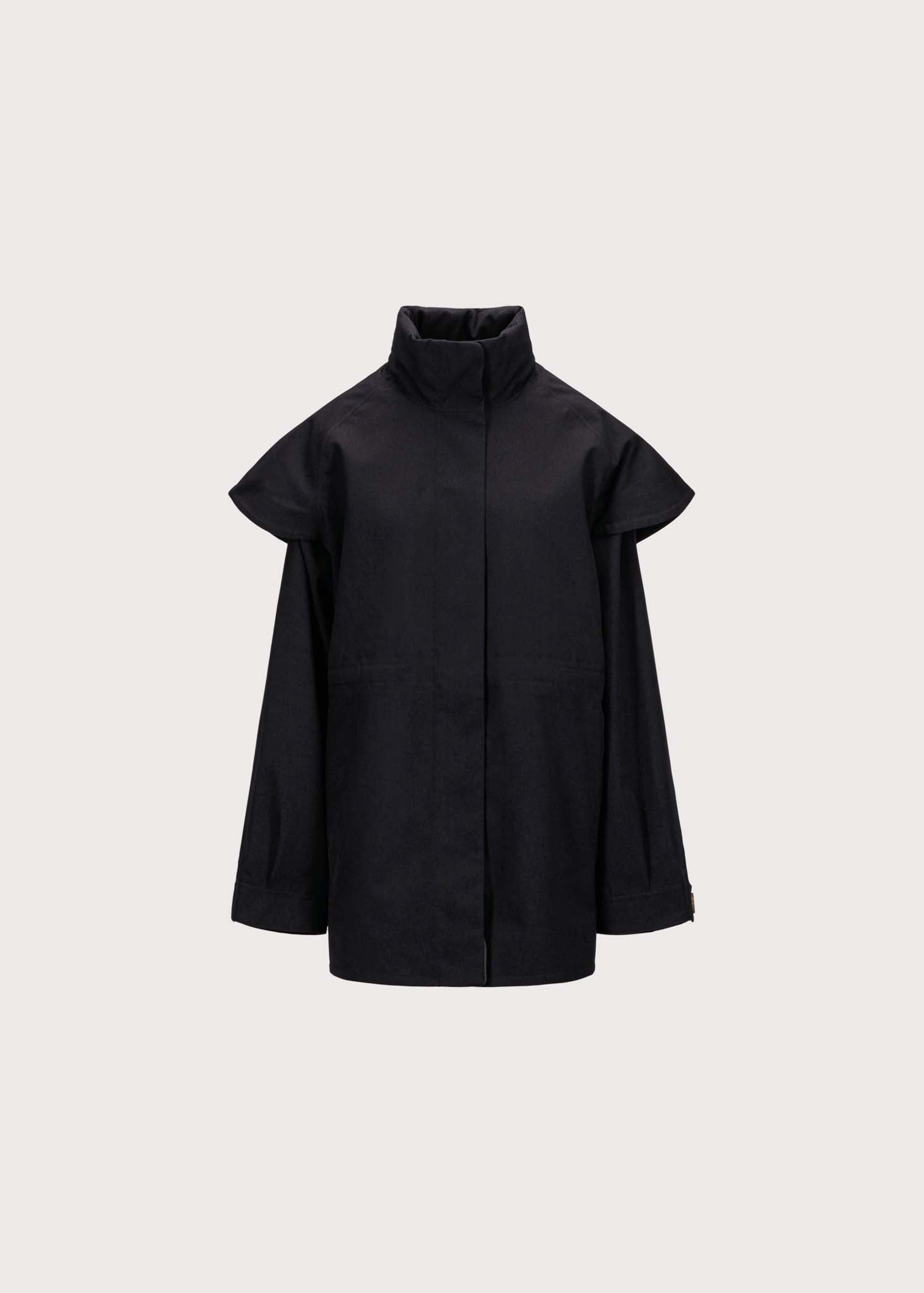 BRGN Virvelvind Coat Coats 095 New Black