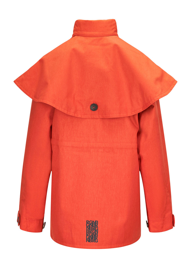 BRGN Virvelvind Coat Coats 275 Sunset Orange