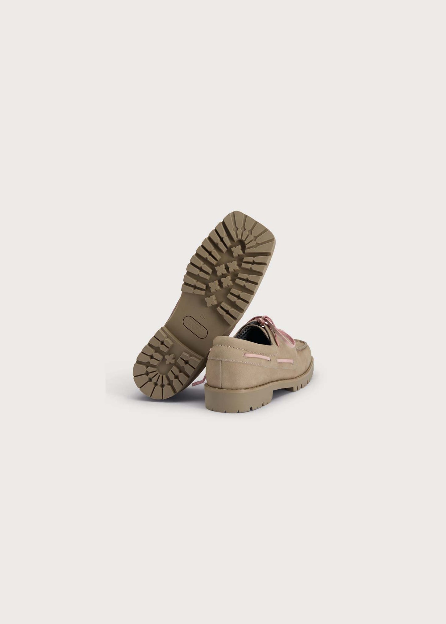 BRGN Women´s Boat Shoes Shoes 130 Beige