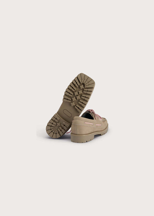 BRGN Women´s Boat Shoes Shoes 130 Beige