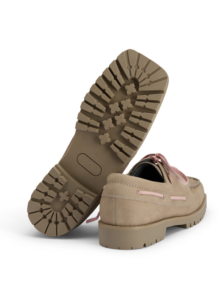 BRGN Women´s Boat Shoes Shoes 130 Beige